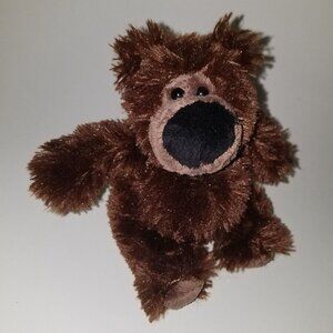 Chosun Small Dark Brown Bear Bean Bag Plush 6" Stuffed Animal Toy Teddy Lovey